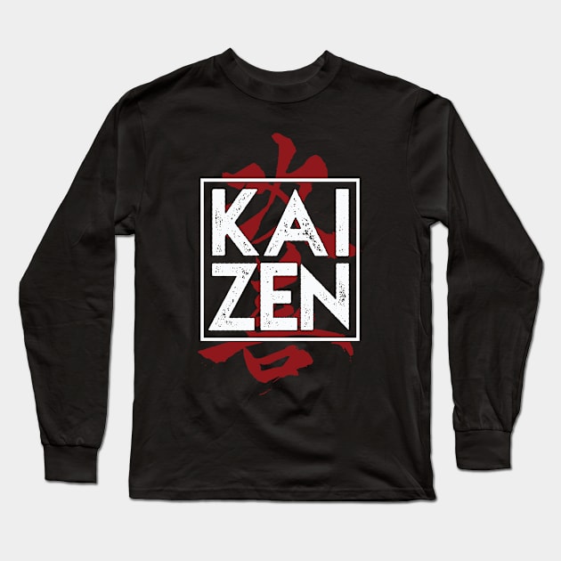 KaiZen Long Sleeve T-Shirt by teepublicdesigns